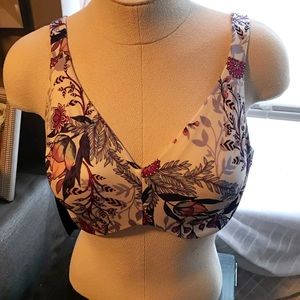 Floral Soma 1” Minimizer Bra